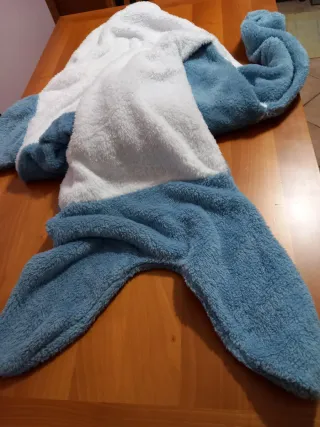 Coperta sacco delfino morbidissima