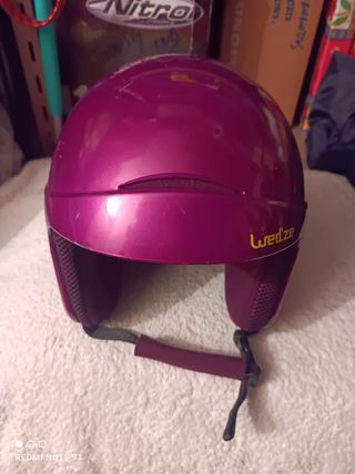 Casco de ski niña 