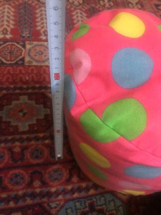 Cojin puff flor lunares Portico