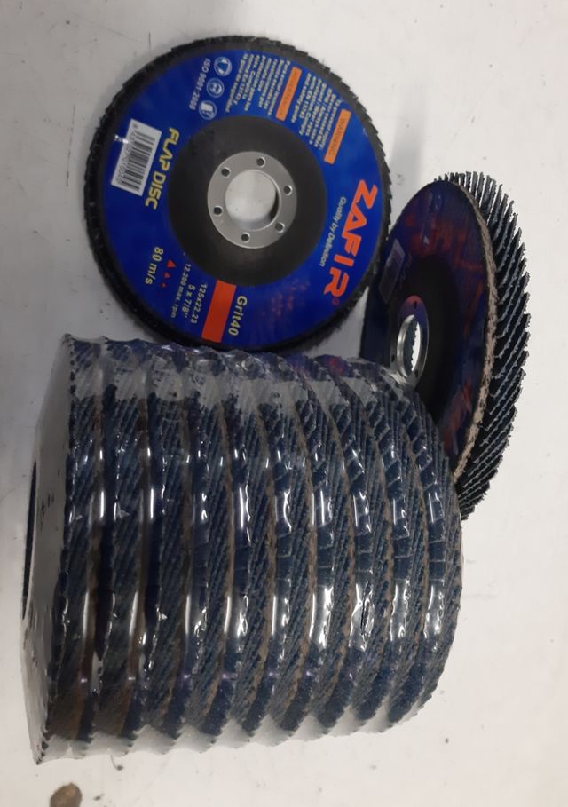 120 piatti 125 grit 40 dischi