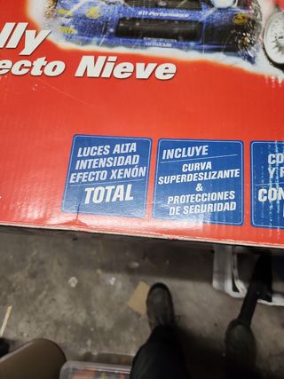 Scalextric C3 Efecto nieve