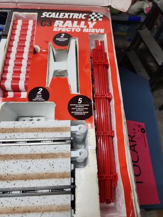 Scalextric C3 Efecto nieve