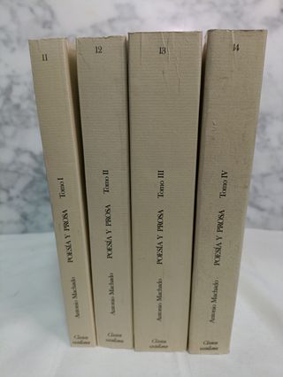 Poesía y prosa completa .Antonio Machado