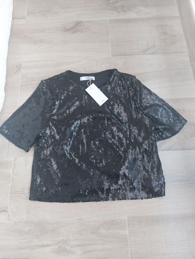 Camiseta lentejuelas