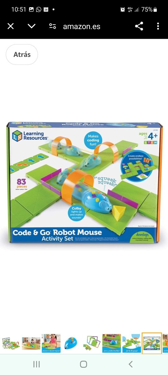 Robotica robot programable VERSION  COMPLETA