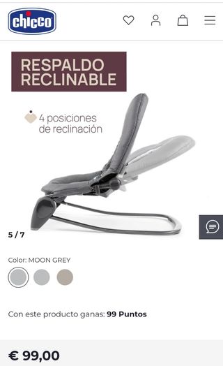 Hamaca de bebe Chicco Hoopla