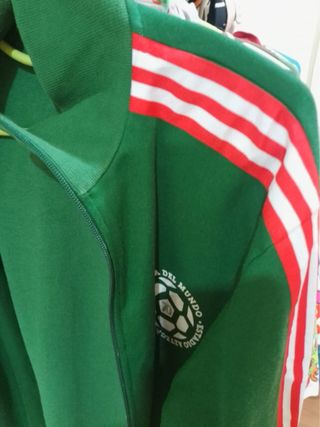 Chaqueta ADIDAS vintage retro mundial 70 México.