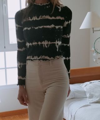 Jersey camiseta manga larga tie-dye