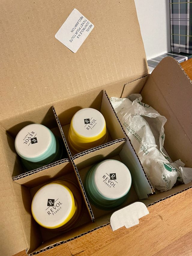 Bicchierini da caffè in porcellana REVOL