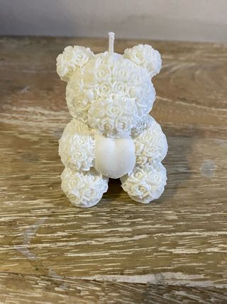 Candela artigianale orsetto teddy