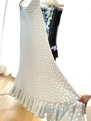 Falda de ensayo flamenco Lunares