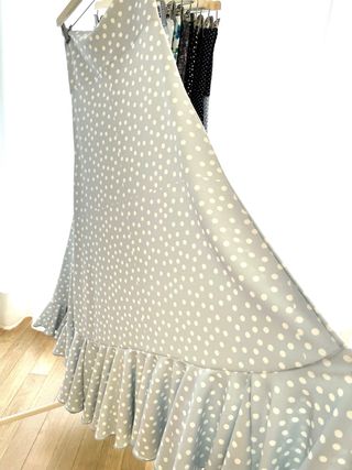 Falda de ensayo flamenco Lunares