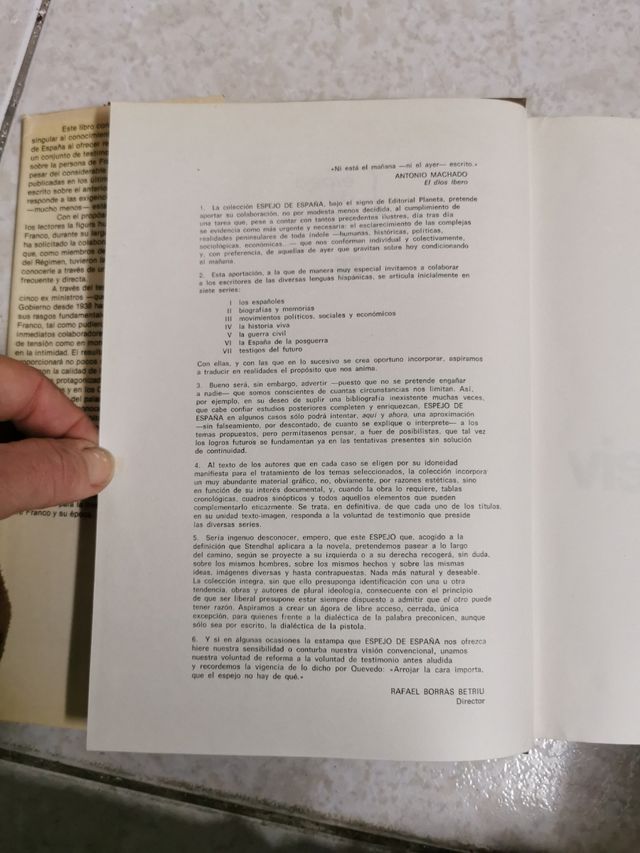 Franco visto por sus ministros (Serie Los Españoles) (Spanish Edition)