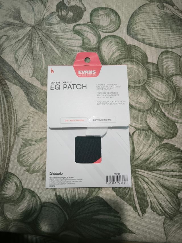 Parche doble pedal Evans