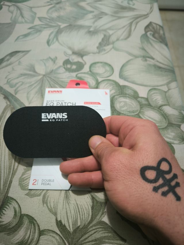 Parche doble pedal Evans