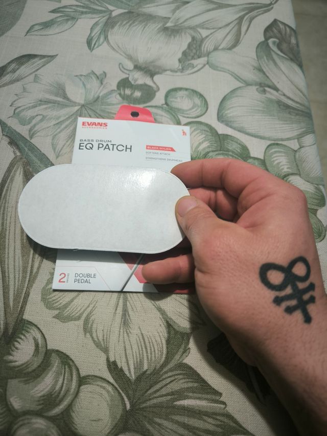 Parche doble pedal Evans