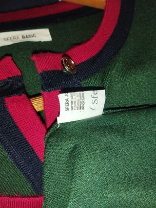 Chaqueta cárdigan Sfera de punto