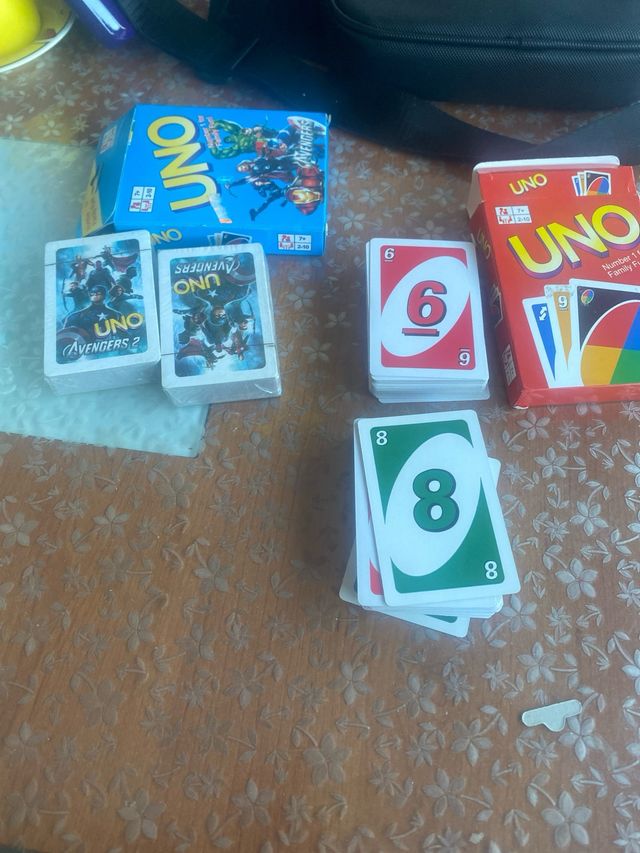 Cartas uno avengers