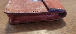 Cartera o riñonera para cinturón, cuadrada.