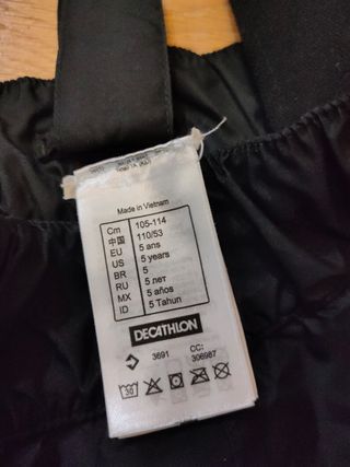 Pantalón nieve de niño / niña