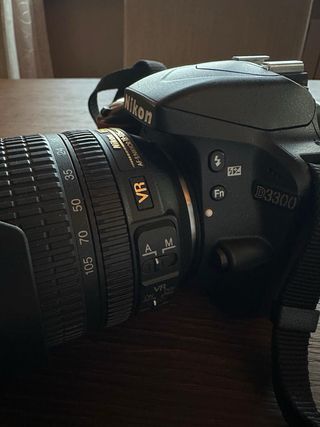 Nikon D3300 e obbiettivo Nikkor 18 105