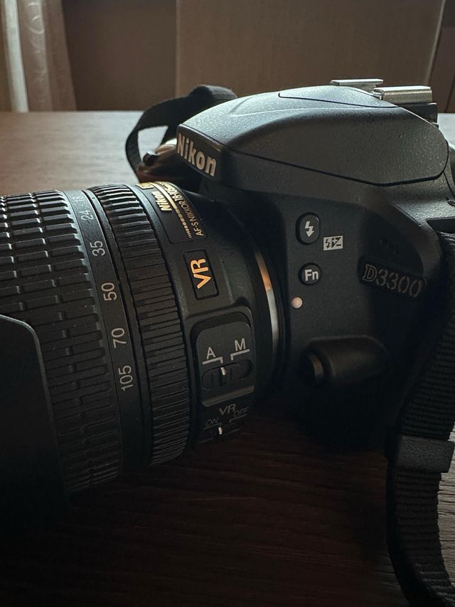 Nikon D3300 e obbiettivo Nikkor 18 105