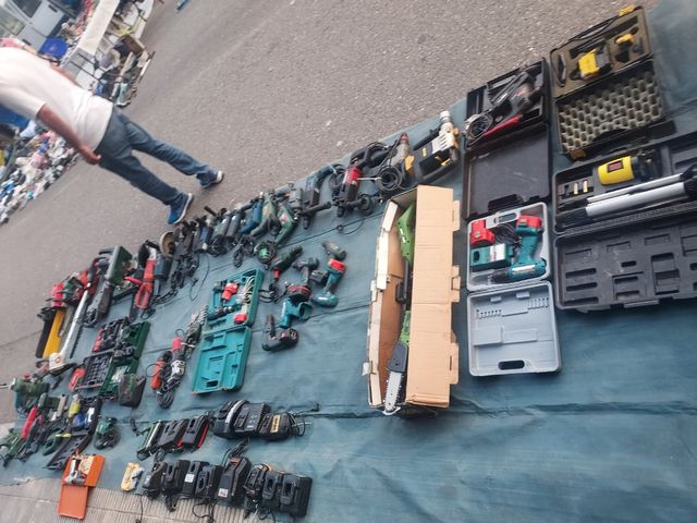 Maquinaria en  general toda la parada