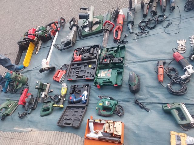 Maquinaria en  general toda la parada