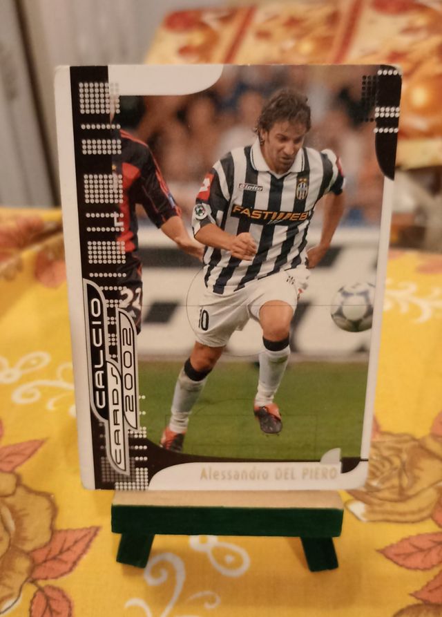 Panini calcio card 2002 Del Piero,ottima