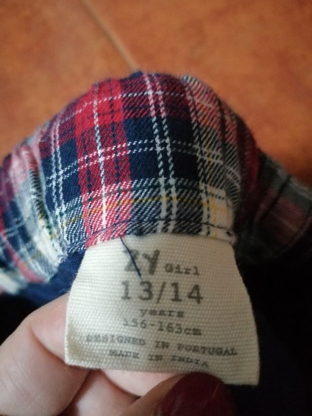 Saia/calção 13 /14 anos, Zippy,