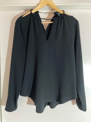 Blusa negra Ralph Lauren
