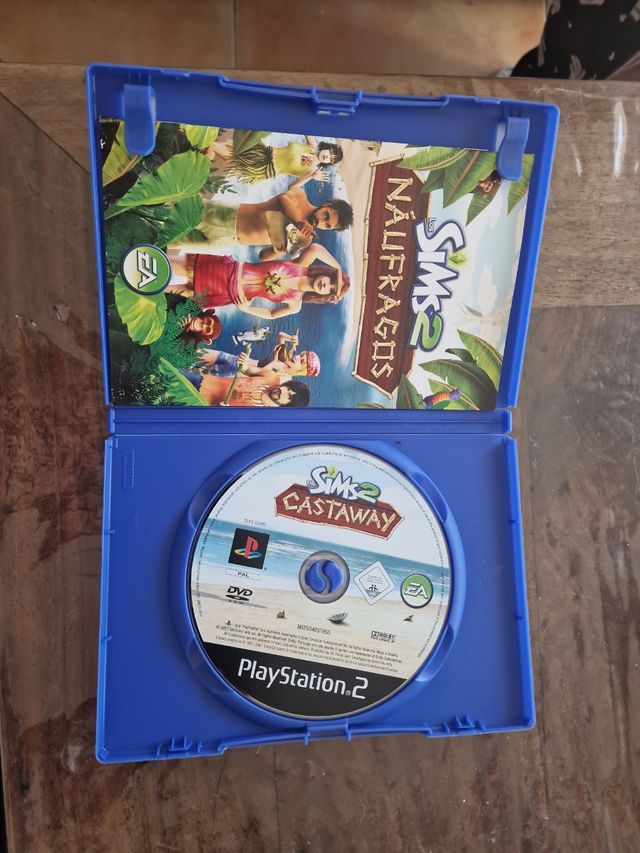 PS2 juego SIMS 2 NAUFRAGOS