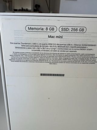 Mac Mini 2020 M1  con Funda