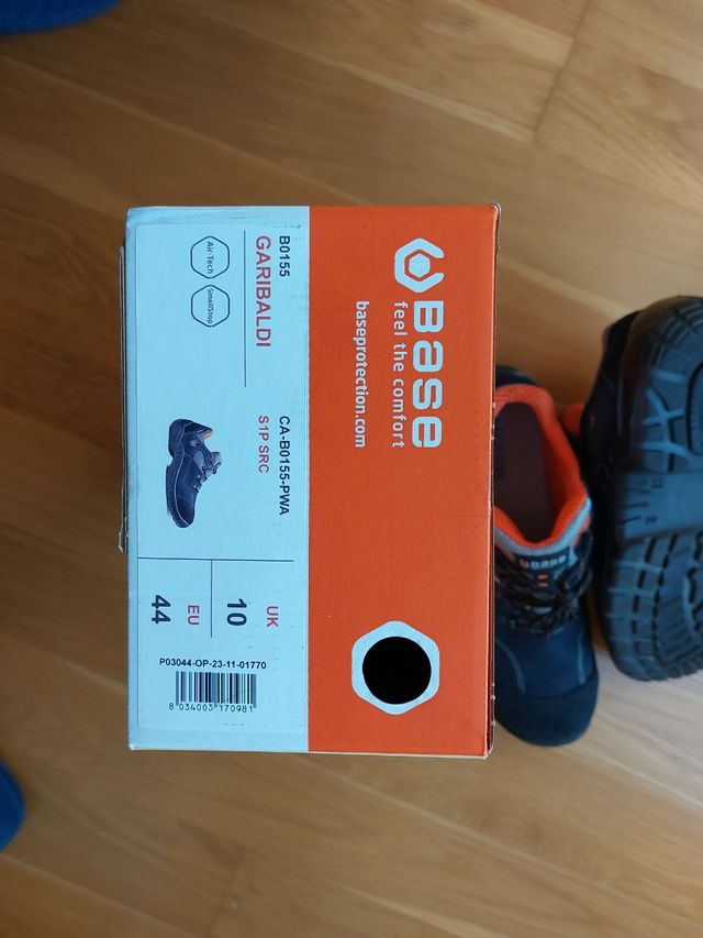 Zapato calzado trabajo seguridad