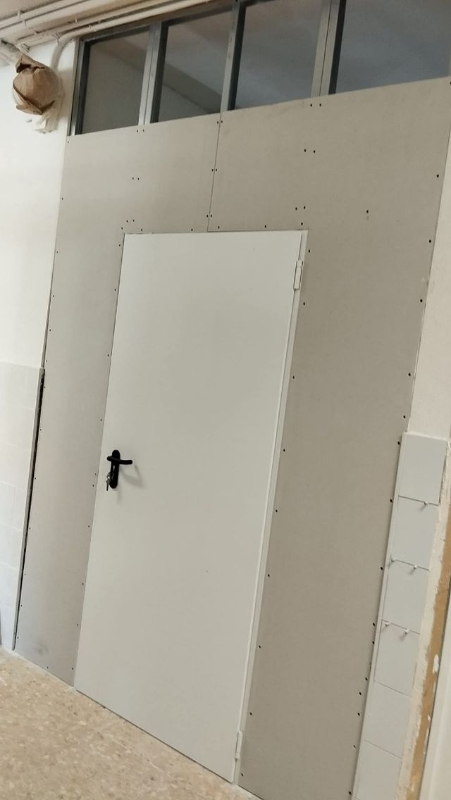 Techo tabique trasdosado de pladur