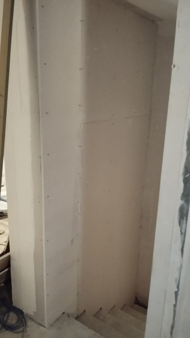 Techo tabique trasdosado de pladur