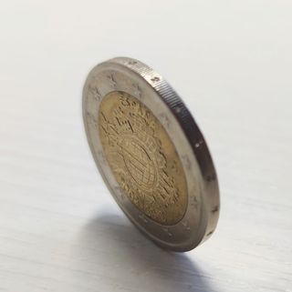 Moneda 2 € España 10⁰ Aniversario Euro