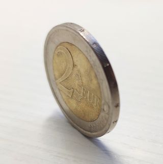 Moneda 2 € España 10⁰ Aniversario Euro