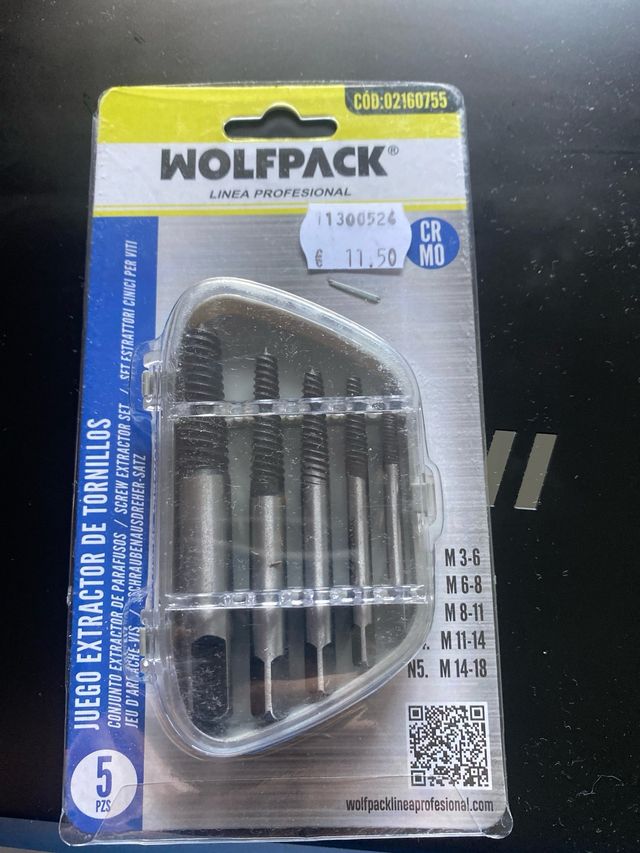 Extractor de tornillos