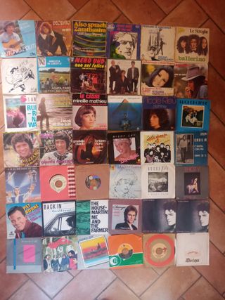 lotto 90 vinili 45 giri anni 70/80.