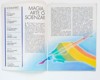 Scrittura spia del carattere Iride Conficoni Ziosi