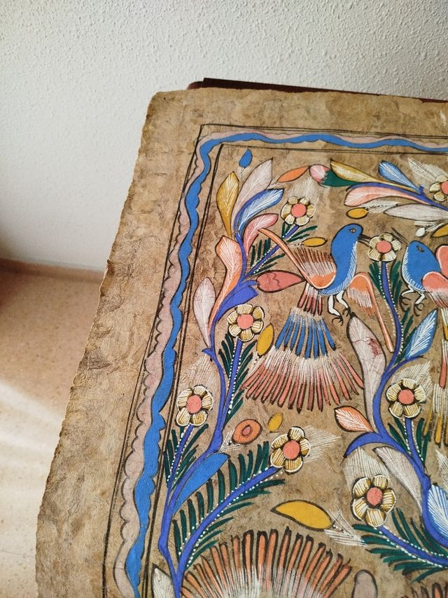 Papiro al oleo mexicano