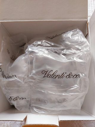 Lote jarrones cristal y plata