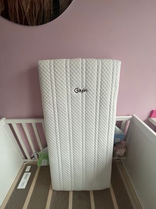 Colchón cuna bebé fibra de coco