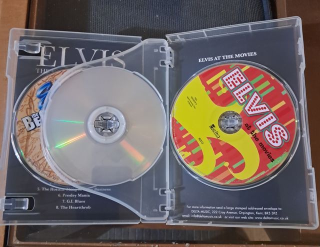 3 DVDS ELVIS PRESLEY THE KING OF ROCK