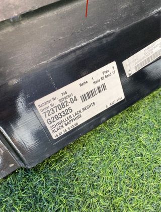 Estriberas taloneras BMW F10 originales