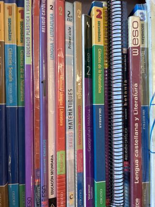 Libros ciclo secundaria