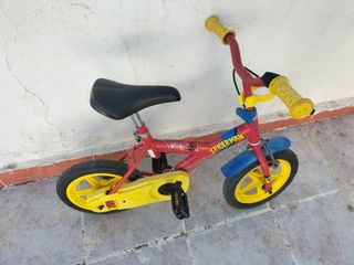 BICI SPIDERMAN PARA NIÑOS DE 12 PULGADAS 