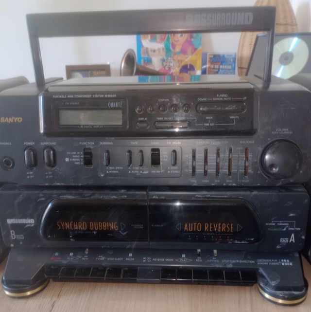 Sanyo super bass, bassurround