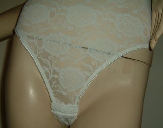 VINTAGE BODY PIZZO BIANCO CHICCA TAGLIA 3